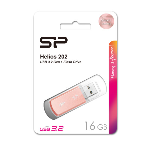 Pendrive Silicon Power HELIOS 202, 3.2 Gen 1, 256GB różowy EG833811 16GB (1)