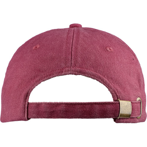 Czapka z daszkiem z bawełny 240 gsm Burgund VA896-12 (1)