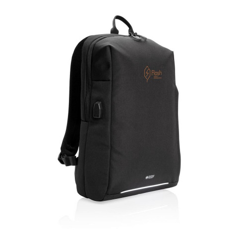 Plecak na laptopa 15,6", ochrona RFID czarny P762.501 (10)