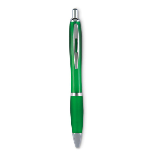 Długopis Rio kolor przezroczysty zielony MO3314-24 