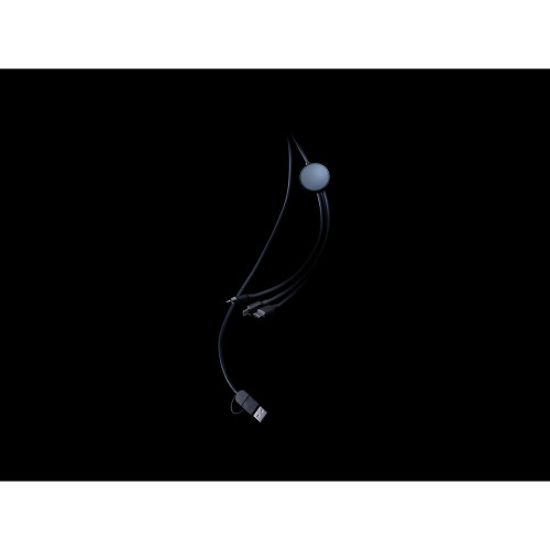 Kabel do ładowania 6 w 1 RABS Czarny P302.481 (3)