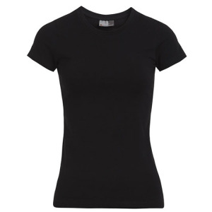 T-shirt Damski Slim Bawełna Elastan
