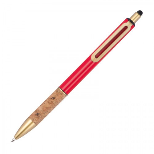 Długopis metalowy touch pen MARIAN Czerwony 1369005 (3)
