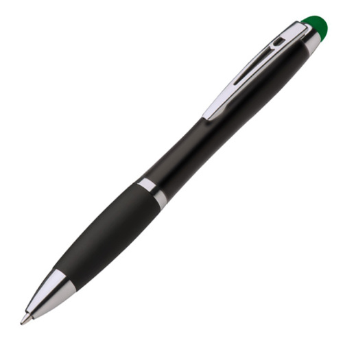 Długopis metalowy touch pen lighting logo LA NUCIA zielony 054009 