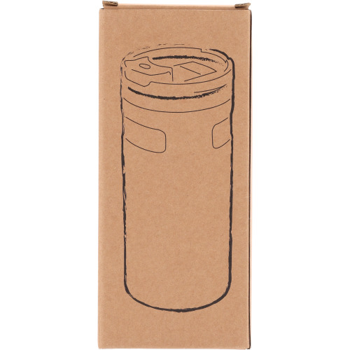 Kubek termiczny ze stali z recyklingu 450 ml SILVIO Biały 8536506 (10)