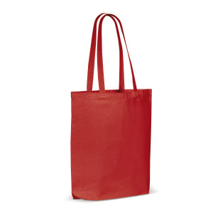 Torba na ramię płótno OEKO-TEX® 270g/m² 42x12x43cm Czerwony