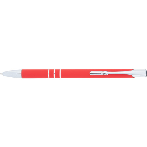Długopis metalowy soft touch NEW JERSEY Czerwony 055505 (4)