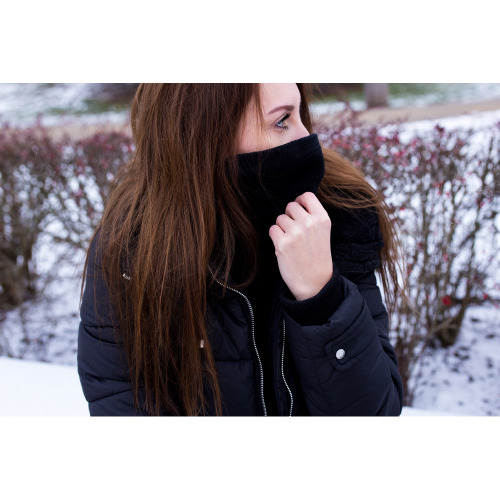 Osłona na twarz i szyję, czapka i komin 2 w 1 | Riti Zielony V7063-06 (5)