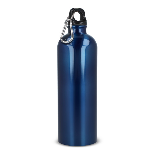 Jednościenna butelka R-SS z karabińczykiem 750ml Niebieski LT98739-N0011 