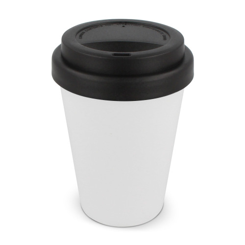 Filiżanka do kawy RPP z białym korpusem 250ml Biały / czarny LT98867-N0102 