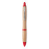 Długopis z bambusa czerwony MO9485-05  thumbnail