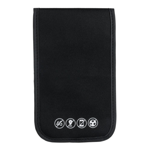 Etui na telefon blokujące sygnał i promieniowanie, ochrona RFID Czarny P820.531 (2)