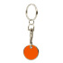 Brelok do kluczy, żeton do wózka na zakupy | Lill Pomarańczowy V4722-07  thumbnail