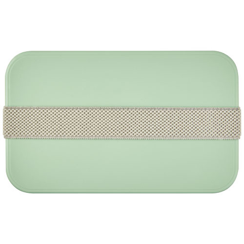 MIYO Renew jednoczęściowy lunchbox Zielony butelkowy 21018162 (4)