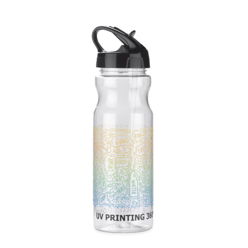 Bidon ze słomką TRANCE 700 ml Czarny 16216-02 (7)