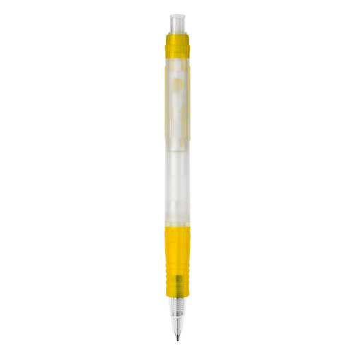 Długopis Vegetal Pen Clear przejrzysty Ecru / żółty LT87540-N5441 (1)