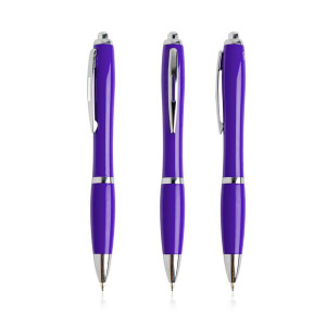 Długopis z recyklingowaneg plastiku / SeaPen Fioletowy