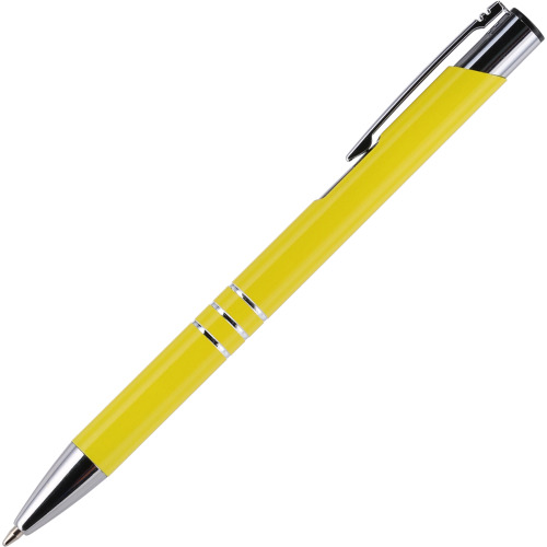 Długopis metalowy lakierowany LAS PALMAS żółty 363908 (1)