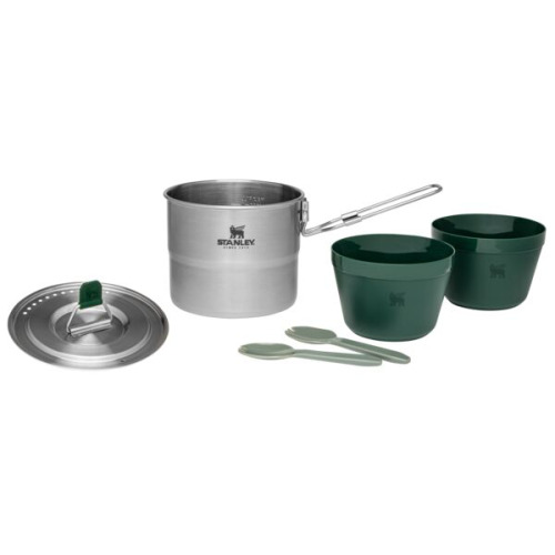 Zestaw do gotowania Stanley Stainless Steel Cook Set For Two 1.0L / 1.1QT Srebrny 1009997003 (1)