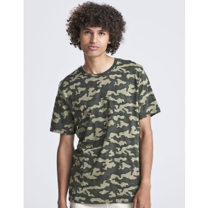 T-shirt Klasyczny Wzor Moro