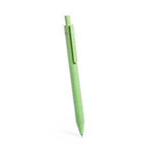 Długopis ze słomy pszenicznej zielony