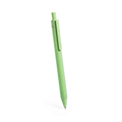 Długopis ze słomy pszenicznej zielony V1994-06 