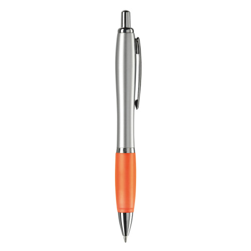 Długopis Hawaï srebrny Srebrny / pomarańczowy LT80422-N0526 (1)