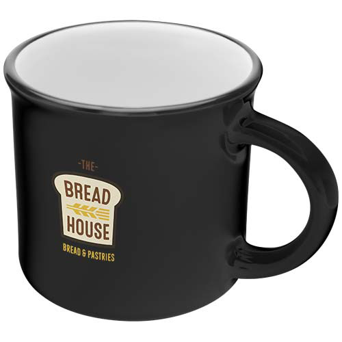 Bario kubek ceramiczny o pojemności 240 ml Czarny 10084490 (1)