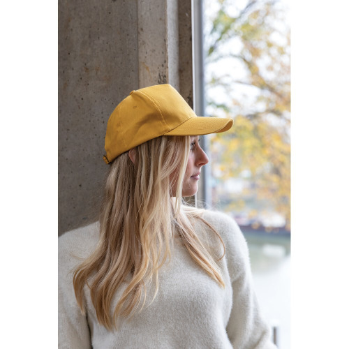 Czapka z daszkiem AWARE™ żółty P453.316 (9)