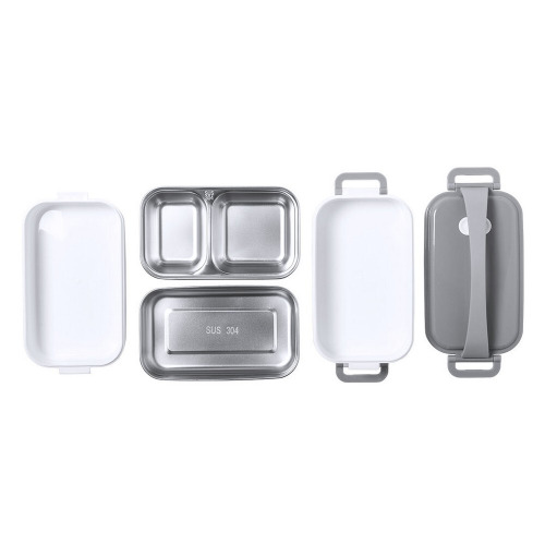 Termiczne pudełko śniadaniowe 850 ml Szary V8894-19 (6)