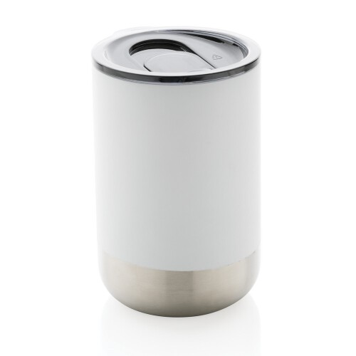 Kubek termiczny 360 ml, stal nierdzewna z recyklingu white P433.063 (4)