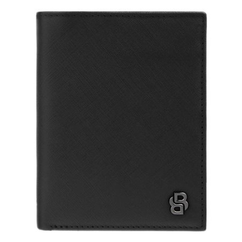 Portfel Double B Saffiano Black Czarny HLO526A (6)