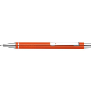 Metalowy długopis półżelowy Almeira pomarańczowy