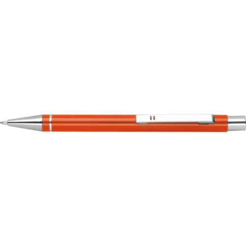 Metalowy długopis półżelowy Almeira pomarańczowy 374110 