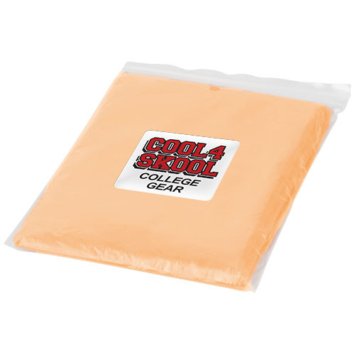 Poncho przeciwdeszczowe Ziva Pomarańczowy 10042905 (1)