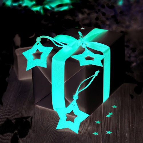 Filcowe zawieszki, gwiazdki Czerwony CX1346-05 (2)