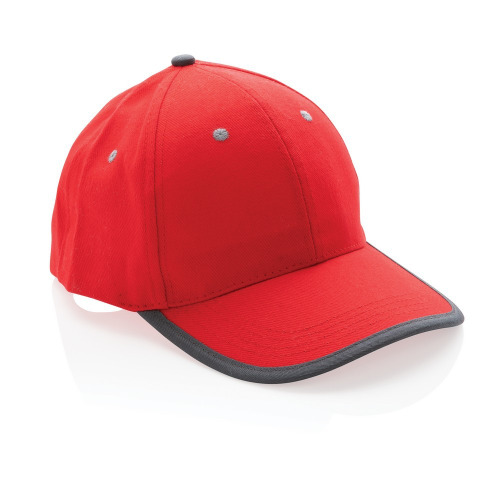 Czapka z daszkiem AWARE™ Czerwony P453.364 (5)