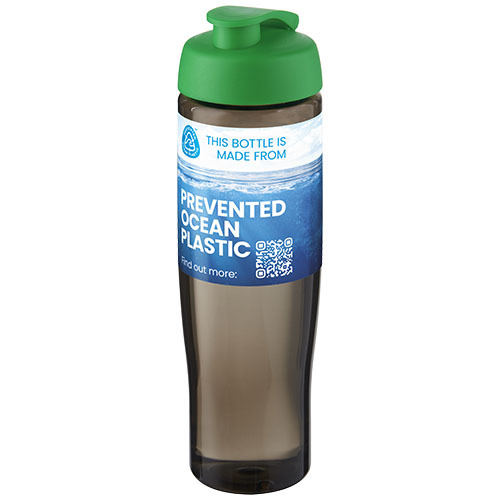 H2O Active® Eco Tempo 700 ml bidon z klapką Zielony 21044861 (1)