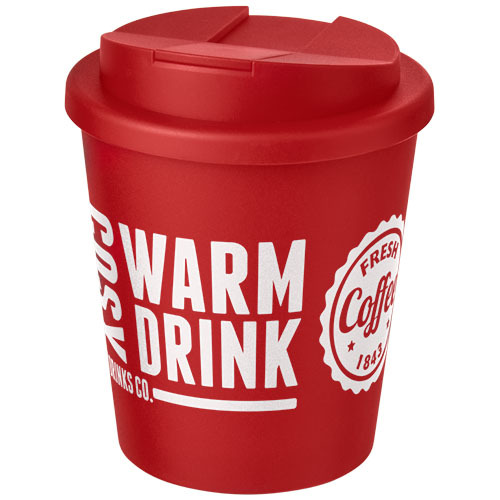 Americano® Espresso 250 ml tumbler with spill-proof lid Czerwony 21069911 (1)