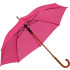 Parasol automatyczny drewniany Ø105 cm NANCY Różowy 513111  thumbnail