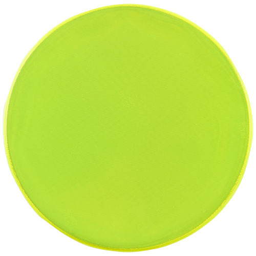 Naklejka odblaskowa okrągła, średnia Neonowy żółty 1PR03306 (2)
