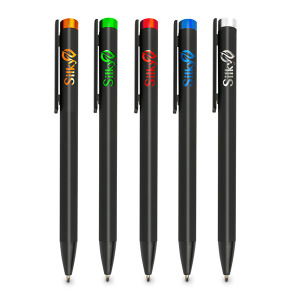 Długopis metalowy soft touch / Clipsy Zielony