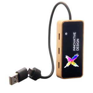 SCX.design H21 koncentrator USB 8 w 1 z podwójnym wejściem i 6 portami