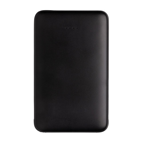 Power bank 5000 mAh, zintegrowany kabel 3 w 1 Czarny P322.081 (1)