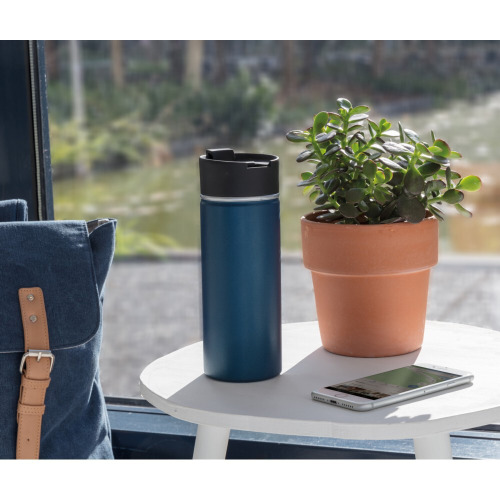 Kubek termiczny 500 ml z ceramiczną powłoką Bogota Niebieski P432.235 (9)