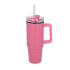 Kubek Miami z uchwytem i słomką 800ml Różowy LT57004-N0076  thumbnail