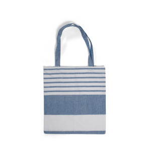 Bawełniana torba ELLA HAMAM, niebieski