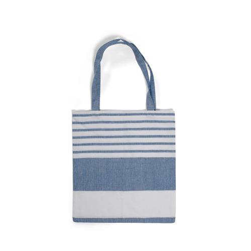 Bawełniana torba ELLA HAMAM, niebieski Niebieski 5018470- 