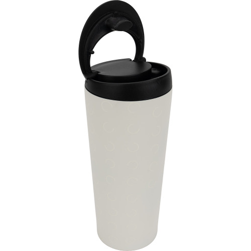 Kubek termiczny z recyklingu PONTA GROSSA MoLu 450 ml Biały 481306 (3)
