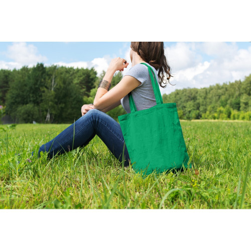 Torba bawełniana na zakupy | Hall Zielony V8481-06 (1)